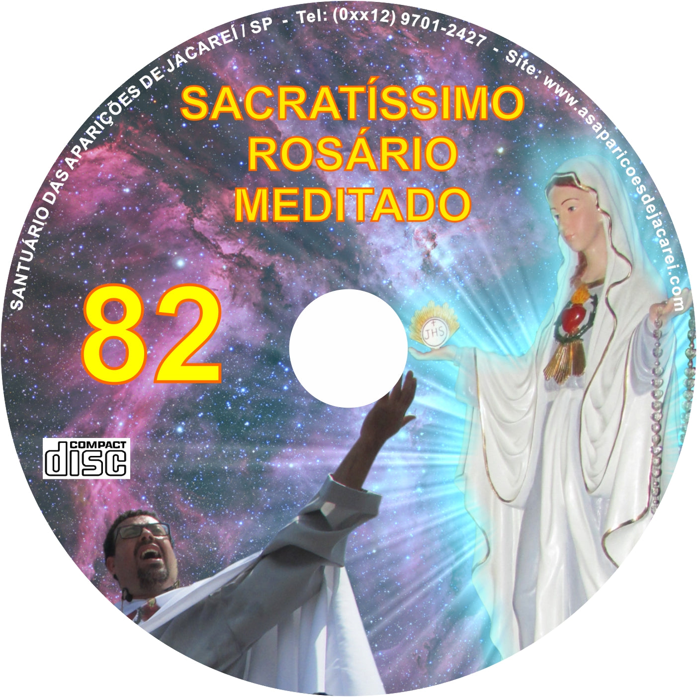 CD Rosário Meditado 082 CD Rosário Meditado 082